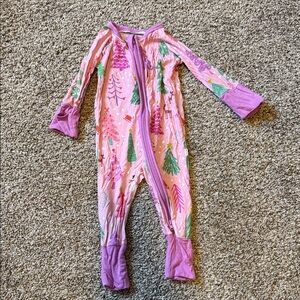 Pink and Purple Christmas Little Sleepies